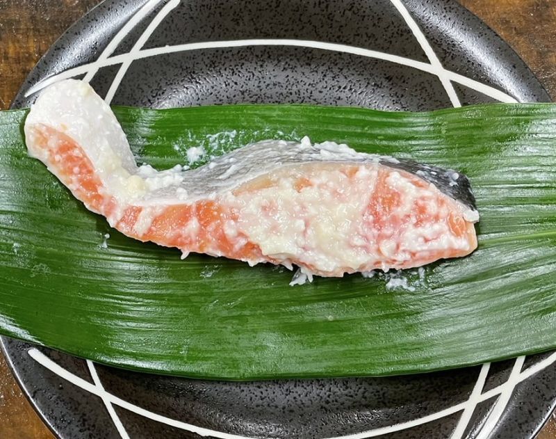 山竹の粕漬け 鮭(さけ)